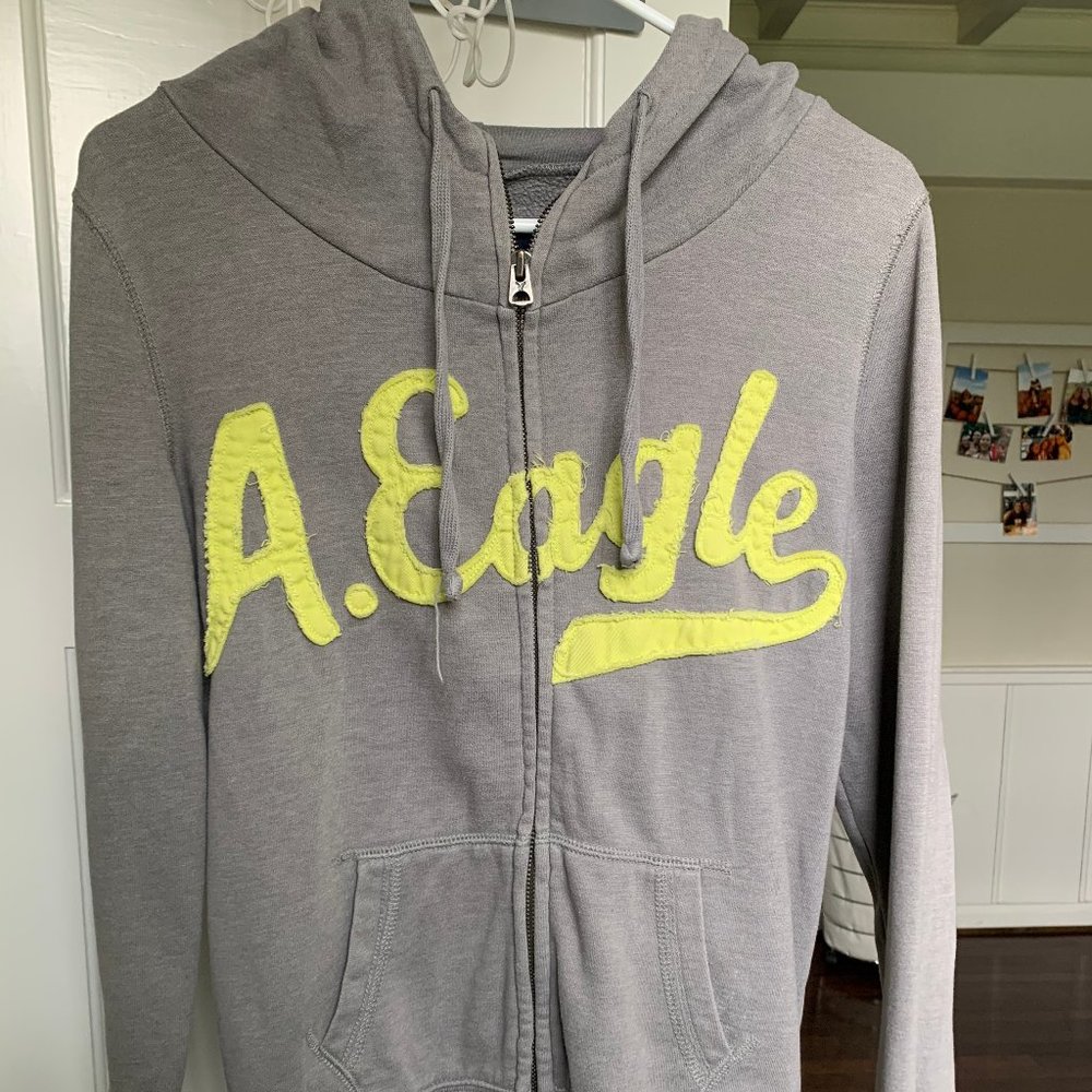 American Eagle Zip-Up Sweatshirt women's medium
